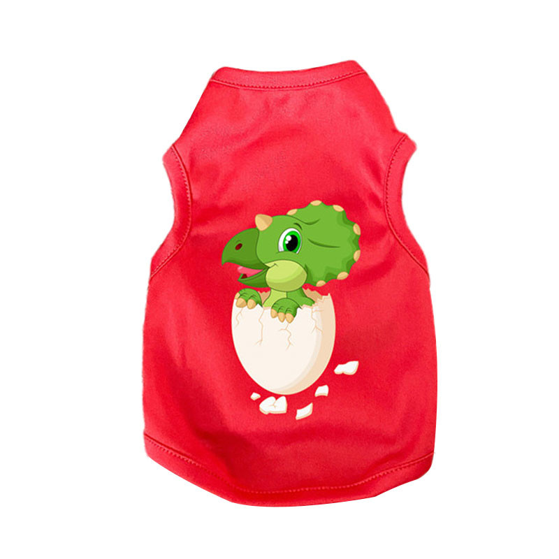 Lemmikloomade riided koertele Vest Varrukateta suveriided kutsikatele T-särk Avokaado Kevadsuvised koerarõivad Chihuahua XS-XXL