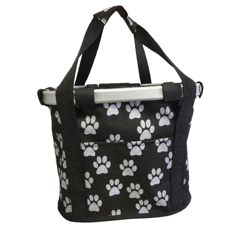 Lemmikloomad Kassiistme Jalgrattakorv Eemaldatav Jalgratta Juhtraud Korv Kokkupandav Väike lemmiklooma Kassi Koera kandekott Jalgrattakott Ostukorv