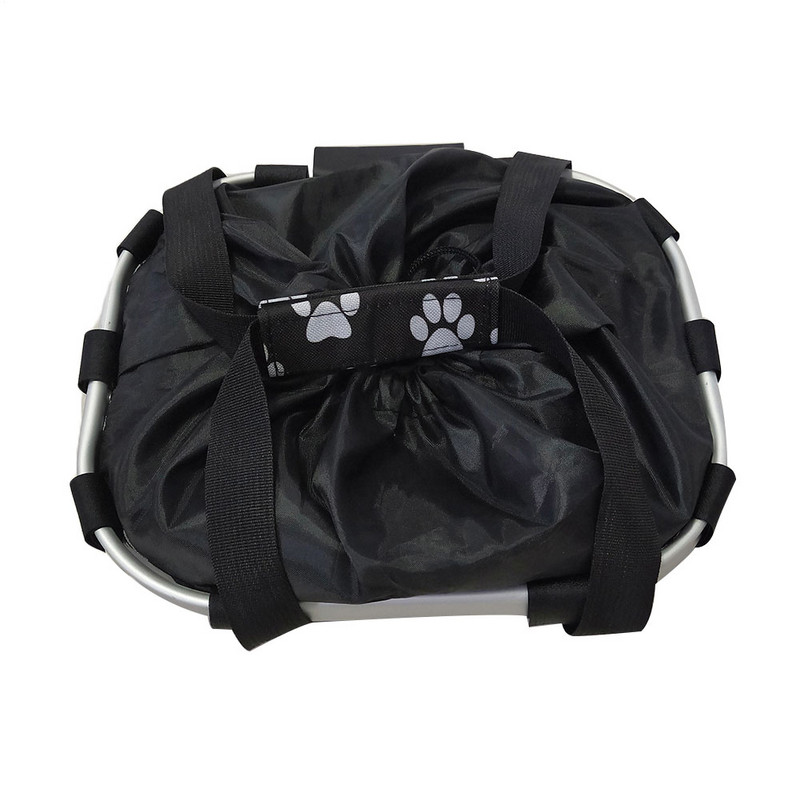 Lemmikloomad Kassiistme Jalgrattakorv Eemaldatav Jalgratta Juhtraud Korv Kokkupandav Väike lemmiklooma Kassi Koera kandekott Jalgrattakott Ostukorv