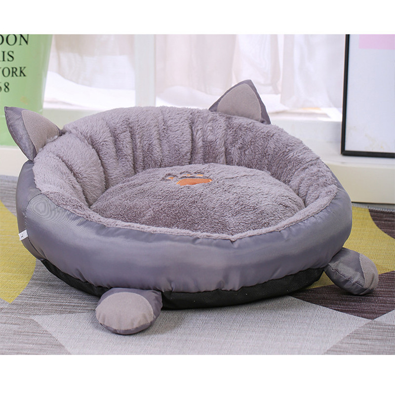 Cuib moale pentru animale de companie, pisici, nisip, bumbac, detasabil, lavabil, casă pentru căței Four Seasons Universal Plus catifea pisici câini covoraș pentru animale de companie