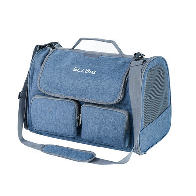 Τσάντα μεταφοράς κατοικίδιων ζώων Τσάντα μεταφοράς γάτας Αναπνεύσιμη τσάντα ώμου για κατοικίδια Εξωτερική τσάντα μεταφοράς ταξιδιού Κατάλληλη για γάτες Μικρός σκύλος