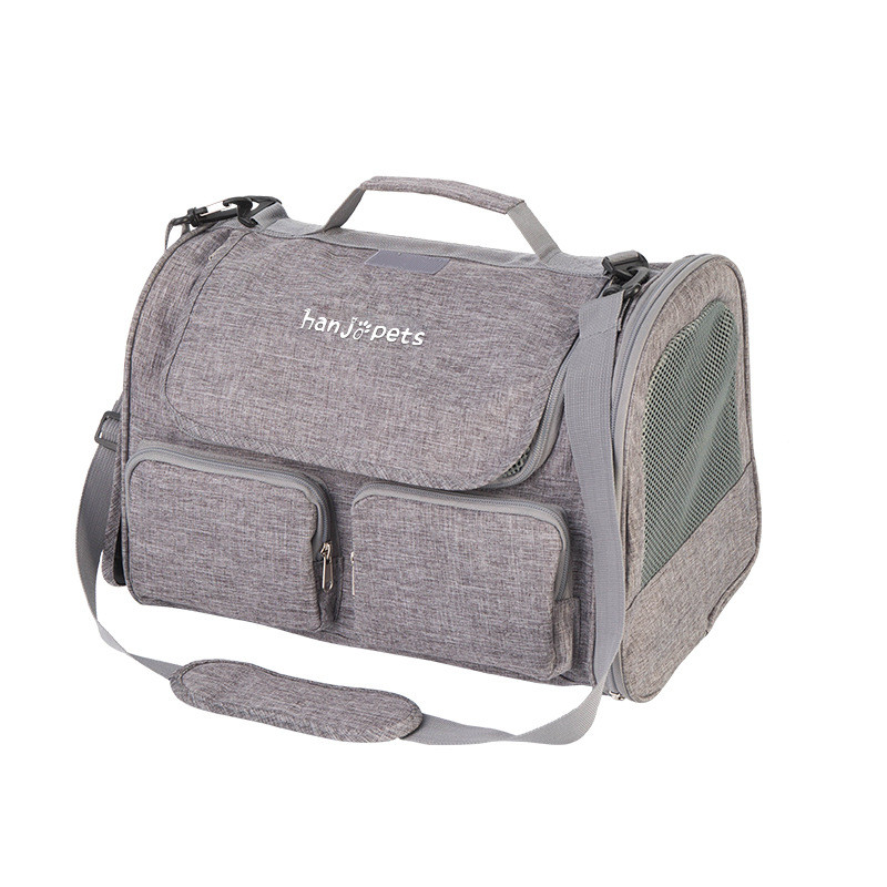 Τσάντα μεταφοράς κατοικίδιων ζώων Τσάντα μεταφοράς γάτας Αναπνεύσιμη τσάντα ώμου για κατοικίδια Εξωτερική τσάντα μεταφοράς ταξιδιού Κατάλληλη για γάτες Μικρός σκύλος
