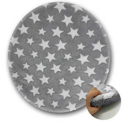 Covorașe rotunde de iarnă pentru pisici, câini, pături moale, confortabile, calde, cățeluș, pisicuțe, pat canapea, pernă de călătorie, covoraș pentru mașină, accesorii pentru pisici