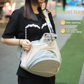 Visokokvalitetna astronautska prijenosna putna torba za mačke Prozračna svemirska kapsula Potrošni prozirni nosač za kućne ljubimce Ruksak za psa mačke