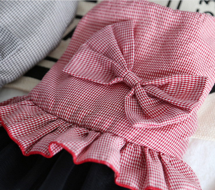 Jeftina rasprodaja Haljina za kućne ljubimce za psa Mala mala mašna Čipkana topla štenci Životinja Mačka Tutu suknja za zabave Odjeća za Chihuahua