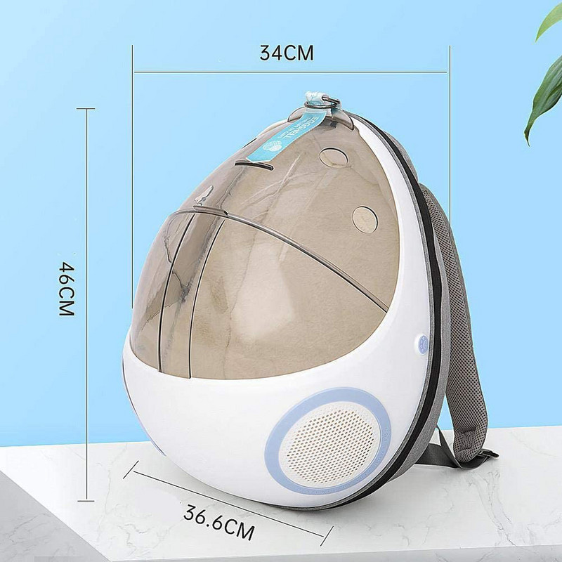 Višenamjenski ruksak za nošenje mačaka za kućne ljubimce Svemirska kapsula Prozirna torba Vanjska torba za nošenje preko ramena Prozračni kavez za mačje gnijezdo za putovanja