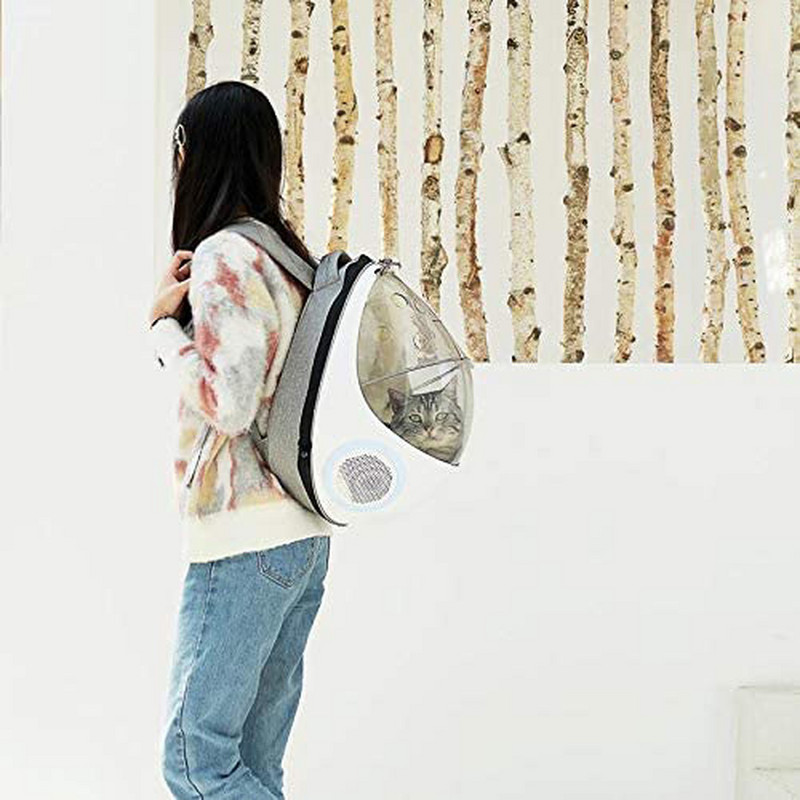Višenamjenski ruksak za nošenje mačaka za kućne ljubimce Svemirska kapsula Prozirna torba Vanjska torba za nošenje preko ramena Prozračni kavez za mačje gnijezdo za putovanja