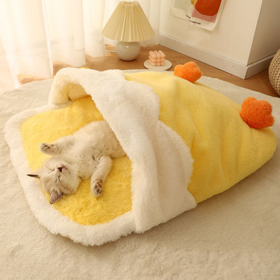 HOOPET Armas pardikassipesa talvine soe kassidiivan Four Seasons universaalne kassimatt lemmiklooma kassi voodi Kassi magamiskott kassitelk