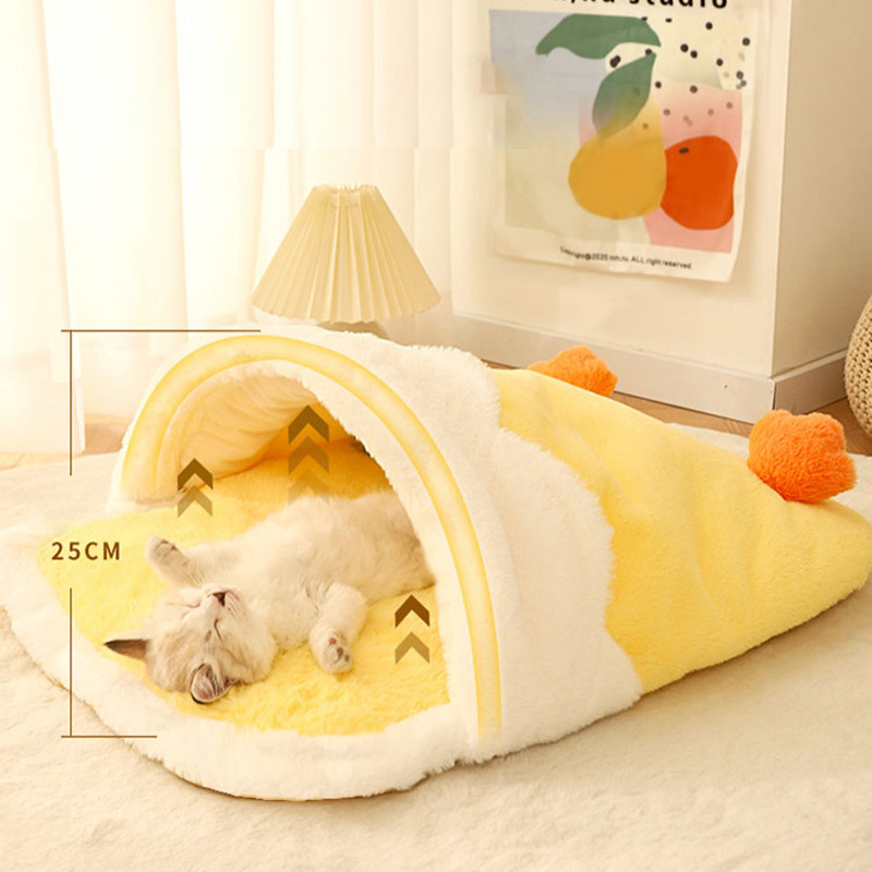 HOOPET Armas pardikassipesa talvine soe kassidiivan Four Seasons universaalne kassimatt lemmiklooma kassi voodi Kassi magamiskott kassitelk