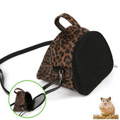 Leteća vjeverica Ruksak s uzorkom leoparda, jednostruka ruksak na rame Torba za kućne ljubimce Torba za hrčke Torba za hrčke