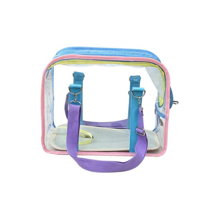 Putna kosa križna torba za kućne ljubimce, ručna torba, prijenosna torba za mačke velikog kapaciteta, ljetna ventilacijska prozirna torba za kućne ljubimce