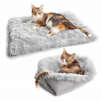 2 σε 1 ζεστό μαξιλαράκι για σκύλους αδιάβροχο βελούδινο μαξιλάρι καναπέ για σκύλους Μαλακά άνετα μαξιλάρια για γάτες που πλένονται Ανθεκτικά πτυσσόμενα για προμήθειες κατοικίδιων