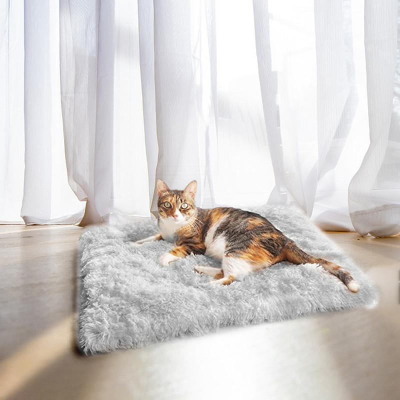 2 în 1 câini pernă caldă impermeabilă pluș câini covoraș canapea moale confortabile pisici perne tampoane lavabile durabile pliabile pentru animale de companie