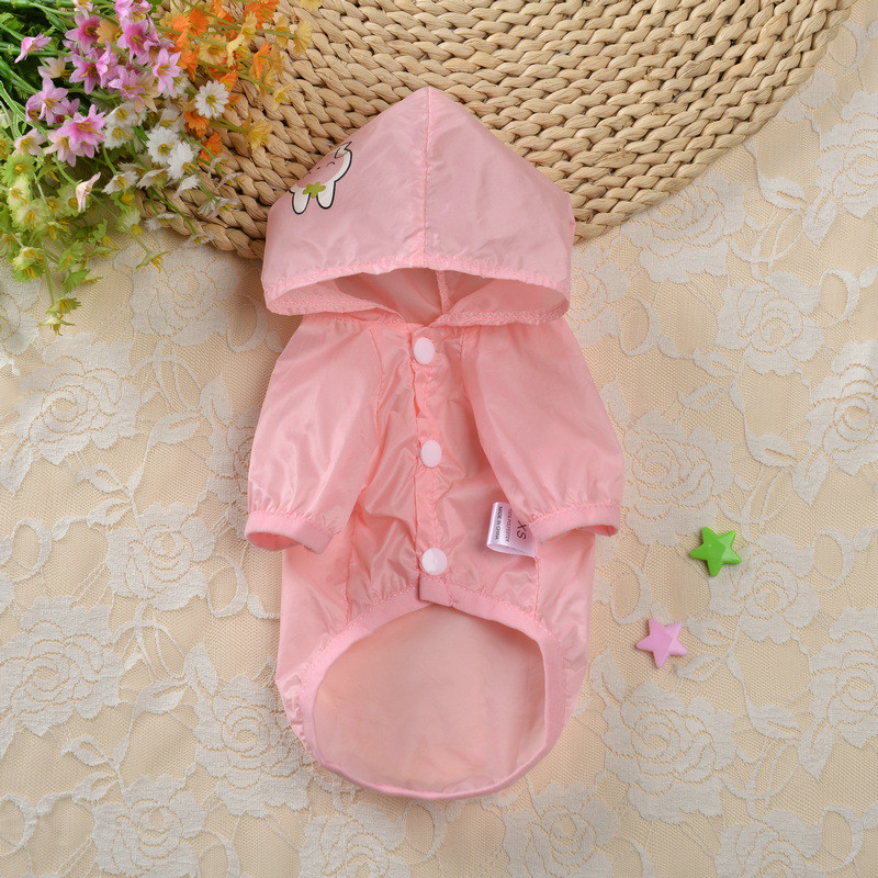 Koera päikesekindlad rõivad Hingavad üliõhukesed koera päikesekaitsekreemid Mugavad armsad trükkimine Lemmikloomariided Vastupidavad lemmikloomatarbed