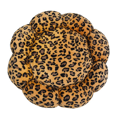 Nou cuib pentru animale de companie, cu flori rotunde, cu mai multe forme, cuib pentru pisici, pat cald de pluș pentru pisici, moale și confortabil, covoraș universal pentru pisici și câini în patru anotimpuri