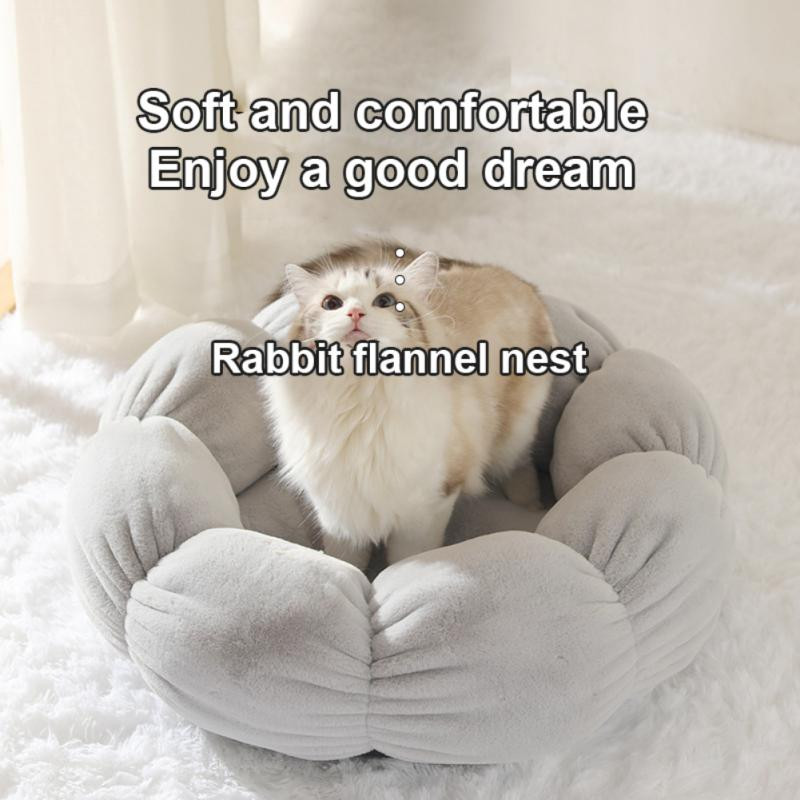 Kreveti za mačke u obliku cvijeta Kuća Mekani plišani krevet za pse za pse Košara Proizvodi za kućne ljubimce Jastuk za mačke Krevet za mačke Podloga za mačke Životinje Sofa za spavanje