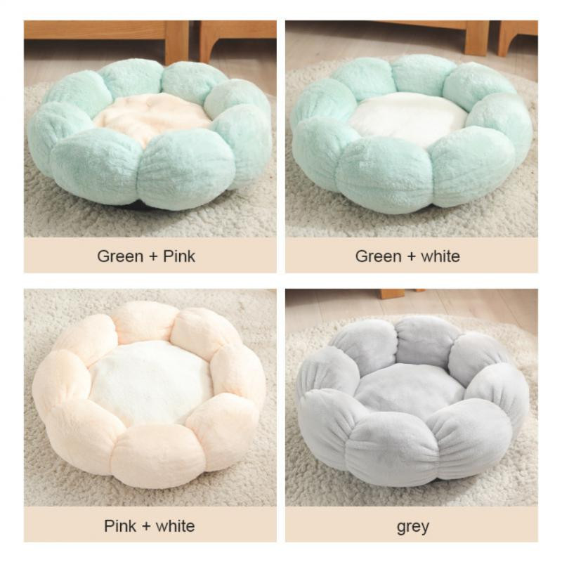 Kreveti za mačke u obliku cvijeta Kuća Mekani plišani krevet za pse za pse Košara Proizvodi za kućne ljubimce Jastuk za mačke Krevet za mačke Podloga za mačke Životinje Sofa za spavanje