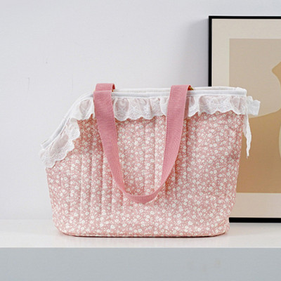 Pamučna lagana ručna torbica za mačje torbe Mali psi Torbe na jedno rame za male kućne ljubimce Zec Malteški pas Potrepštine za mačke