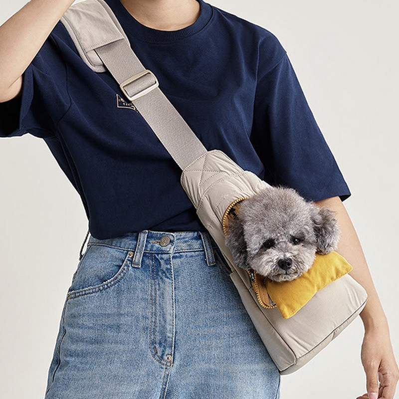 Torba za nošenje pasa Mekana pamučna torba za nošenje za male pse 2 načina nošenja Torba za nošenje malih pasa i mačaka Oprema za kućne ljubimce Nosač 5 kg za kućne ljubimce