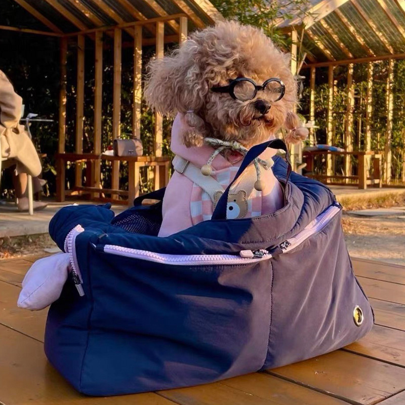 Torba za nošenje pasa Mekana pamučna torba za nošenje za male pse 2 načina nošenja Torba za nošenje malih pasa i mačaka Oprema za kućne ljubimce Nosač 5 kg za kućne ljubimce