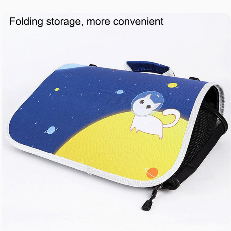 Torba za nošenje kućnih ljubimaca s mrežastom ručkom Vidljiva torba za nošenje mačaka Putna torbica za pse Prozirna putna torba za kućne ljubimce za male pse Mačke