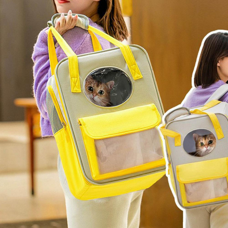Torba za nošenje kućnih ljubimaca Izdržljiva prijenosna mreža za nošenje s patentnim zatvaračem Nosiljka za mačke Torba za rame za vanjske aktivnosti Ruksak za kućne ljubimce Nosiljka za kućne ljubimce