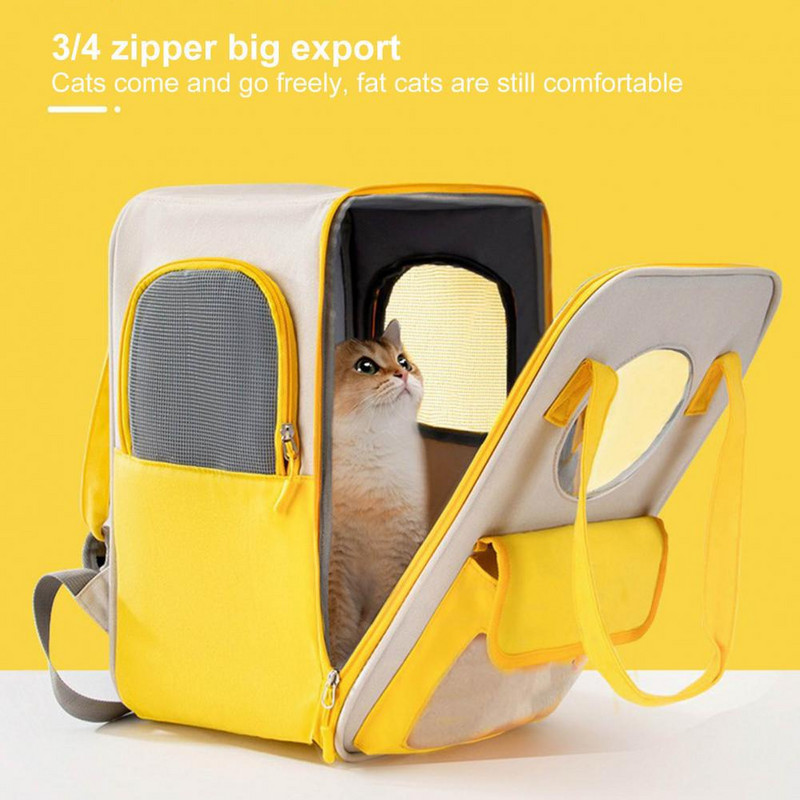 Torba za nošenje kućnih ljubimaca Izdržljiva prijenosna mreža za nošenje s patentnim zatvaračem Nosiljka za mačke Torba za rame za vanjske aktivnosti Ruksak za kućne ljubimce Nosiljka za kućne ljubimce