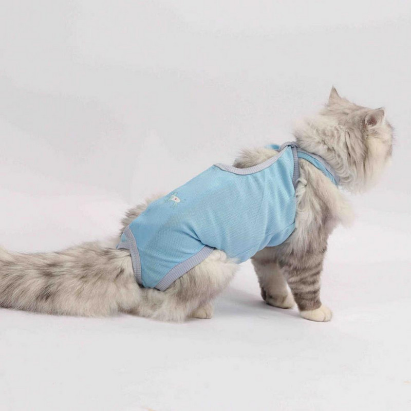 Costum de pijama confortabil pentru animale de companie Anti-infectie Imbracaminte postoperatorie confortabila, reglabila pentru animale de companie