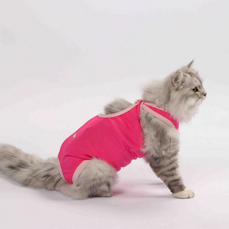 Costum de pijama confortabil pentru animale de companie Anti-infectie Imbracaminte postoperatorie confortabila, reglabila pentru animale de companie