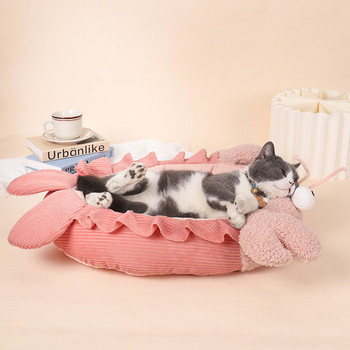 Κρεβάτι για γάτα MPK Lobster, Cozy με θέμα τα θαλασσινά, μαξιλάρι για αιώρα για κατοικίδια