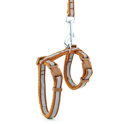 Mačka Ogrlica za pse Povodac Podesivi najlonski pojas za nošenje kućnih ljubimaca Ogrlica za mače Mačiće Proizvodi za mačke Reflektirajući pojas za pojas za kućne ljubimce