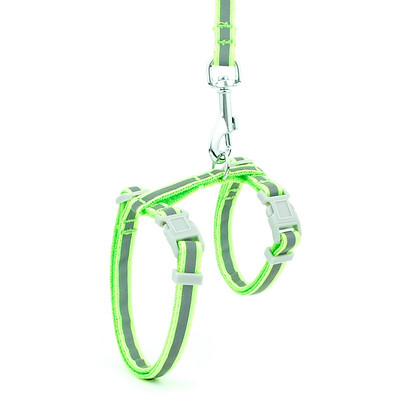 Mačka Ogrlica za pse Povodac Podesivi najlonski pojas za nošenje kućnih ljubimaca Ogrlica za mače Mačiće Proizvodi za mačke Reflektirajući pojas za pojas za kućne ljubimce