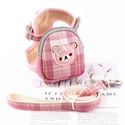 Podesivi remen za prsa za pse, mačka, torba za grickalice, ogrlica, prijenosni pojas za hodanje na otvorenom za kućne ljubimce s uzicama, pribor za kućne ljubimce