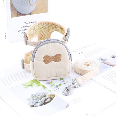 Podesivi remen za prsa za pse, mačka, torba za grickalice, ogrlica, prijenosni pojas za hodanje na otvorenom za kućne ljubimce s uzicama, pribor za kućne ljubimce