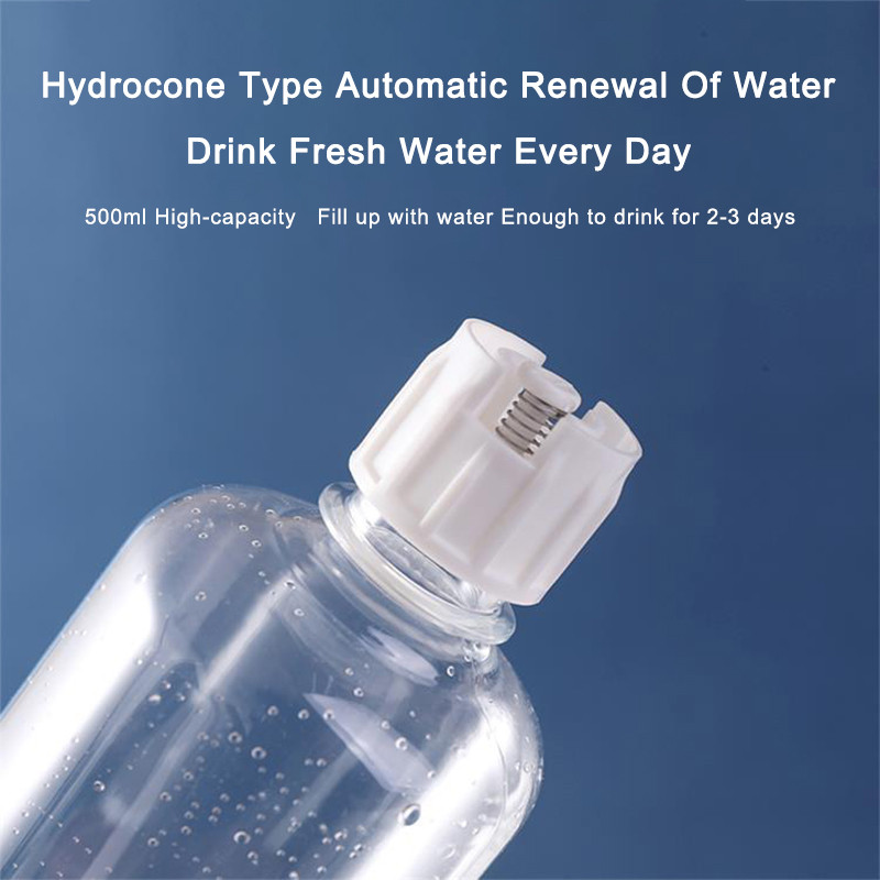 Μπολ για γάτες για κατοικίδια Αυτόματη τροφοδοσία νερού Δοχείο τροφής για σκύλους για γάτες με ανασηκωμένη βάση για πόσιμο διπλό μπολ για σκύλους για γάτες κατοικίδιο ζώο