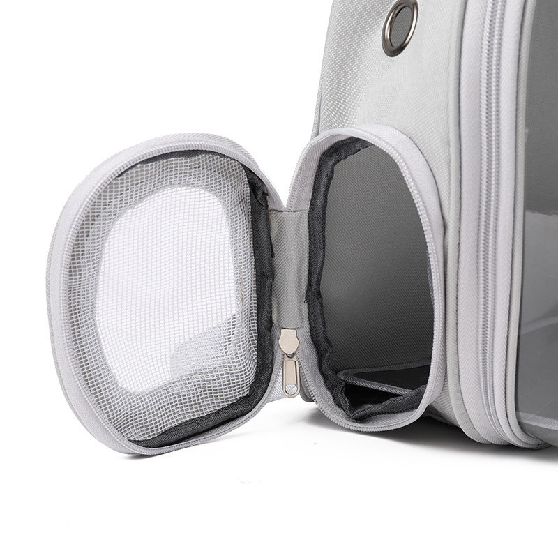 Αναπνεύσιμη τσάντα γάτας Φορητές τσάντες ώμου για κατοικίδια Σακίδιο πλάτης ταξιδιού εξωτερικού χώρου Διάφανο διάστημα Κάψουλα για κατοικίδια Τσάντα για μικρές γάτες