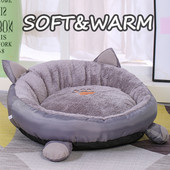 Pet Fluffy Cat Κρεβάτι Σπίτι Σπήλαιο Ματ Γάτα Σπίτι Κρεβάτι Καναπές Φωλιά Μαλακό Σπίτι για Γάτες με Γατάκια Κρεβάτι για Γάτες Κρεβάτια για σκύλους για μικρά σκυλιά