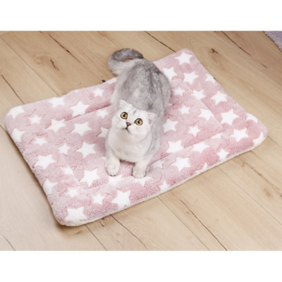 Mekane prostirke za krevet za mačke Kratke plišane prostirke za spavanje kućnih ljubimaca za mačke Male pse Slatka deka za kućne ljubimce Topla jastučić za mače Dodaci za mačke