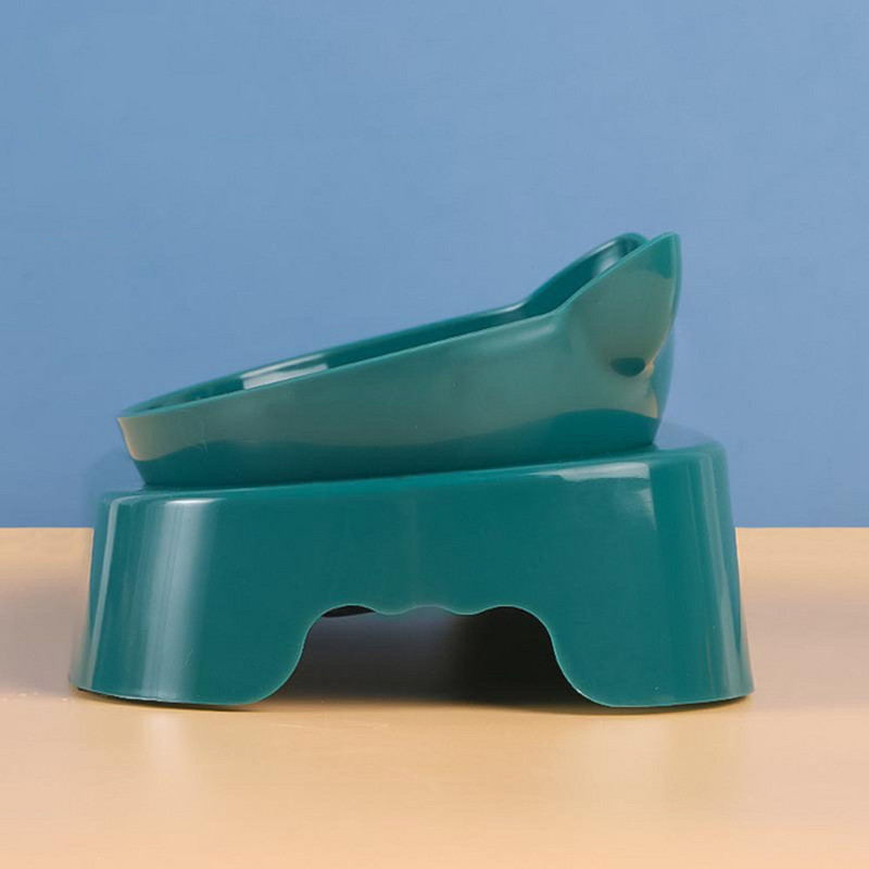 Dvostruke zdjele za mačke sa stalkom, automatski dozator za pohranu vode, zdjela za hranu za pse, 2-u-1, posuda za vodu, hranilica, otporna na prskanje