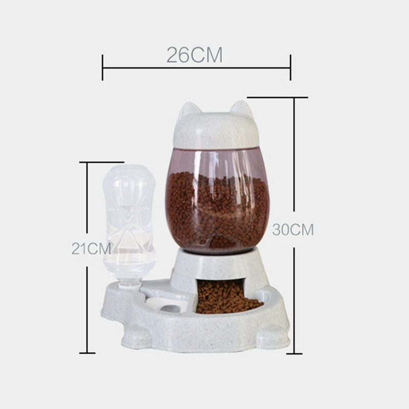 2.2L Kućni ljubimac, pas, mačka, zdjela s automatskom hranilicom za pse, voda za piće, boca, 528 ml, zdjele za mačiće, posuda za hranjenje sporom hranom.