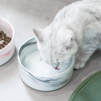 Κεραμικό μπολ για γάτες Μπολ για σκύλους Μπολ για τροφοδοσία κατοικίδιων με νερό Μπολ για κουτάβια τροφοδοσία Προμήθειες προϊόντος Τροφή για κατοικίδια και μπολ νερού για σκύλους Νέο