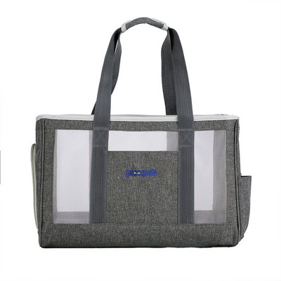 Kućni ljubimac, pas, mačka, torbe na jedno rame, lagana, prijenosna, prozračna mrežasta tkanina, četiri strane, ZRAČNA torbica za pse, izdržljiva potrepština za štene za putovanja