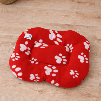 Μαλακό μαξιλάρι για κατοικίδια Coral Fleece Κουβέρτα για κατοικίδια Πατάκι κρεβατιού για κουτάβι Μικρό σκύλο Μαξιλάρι καναπέ για γάτα Home Keep Warm Κάλυμμα ύπνου για γάτα