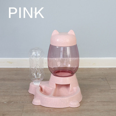 2,2L lemmiklooma automaatne söötja koera kassitoidu kauss joogipudel suure mahutavusega jaotur koertele kutsikate toidukauss lemmiklooma toitmine