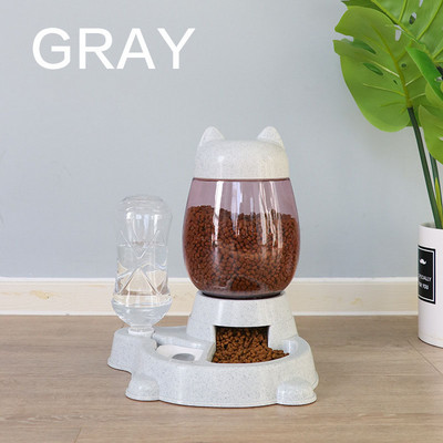 2,2L lemmiklooma automaatne söötja koera kassitoidu kauss joogipudel suure mahutavusega jaotur koertele kutsikate toidukauss lemmiklooma toitmine