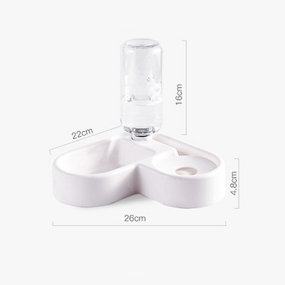 2,2L lemmiklooma automaatne söötja koera kassitoidu kauss joogipudel suure mahutavusega jaotur koertele kutsikate toidukauss lemmiklooma toitmine