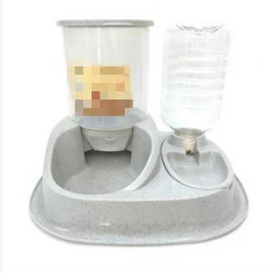 NOVO 4L, dvostruka automatska hranilica za mačke velikog kapaciteta s dispenzerom vode za pse Posuda za hranu za pse, piće za mačke za kućne ljubimce