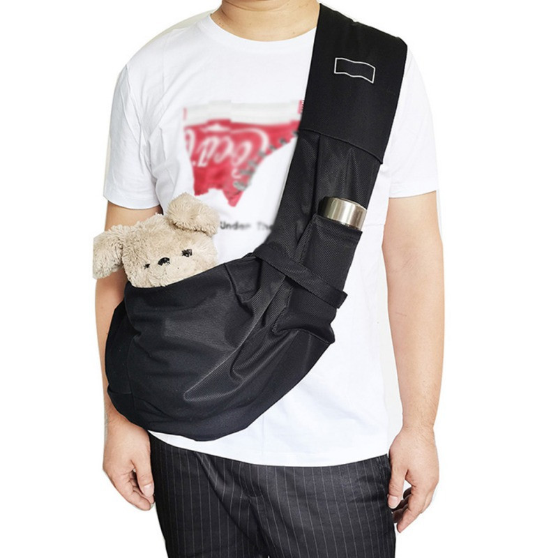 Slings Dog Carrier Comfort τσάντα ώμου Εξωτερική τσάντα πτυσσόμενη για κατοικίδια ζώα Ταξιδιωτικές γάτες Tote Αναπνεύσιμο κουτάβι μπροστινό εξωτερικό κάλυμμα