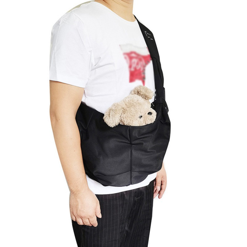 Slings Dog Carrier Comfort τσάντα ώμου Εξωτερική τσάντα πτυσσόμενη για κατοικίδια ζώα Ταξιδιωτικές γάτες Tote Αναπνεύσιμο κουτάβι μπροστινό εξωτερικό κάλυμμα