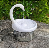 2L fontana za mačke LED plavo svjetlo Automatski dispenzer vode s USB napajanjem Hranilica za mačke Filter za piće za fontanu za mačke